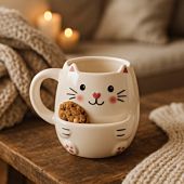 Cat Cookie Mug