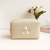 Personalised Cosmetics Bag with Monogram