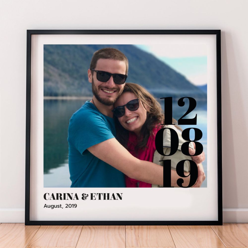 Personalised Square Photo Poster
