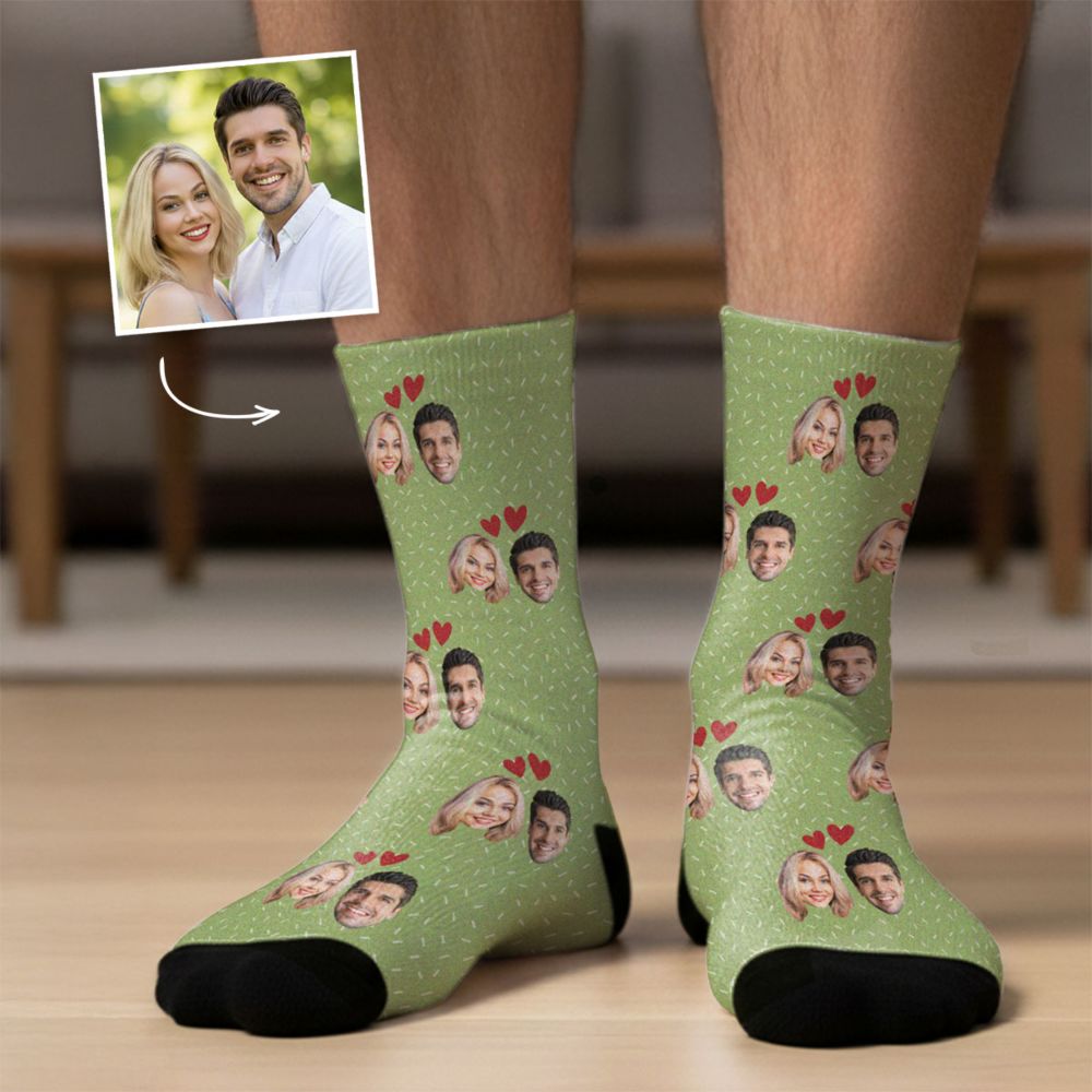Personalised Double Face Upload Socks