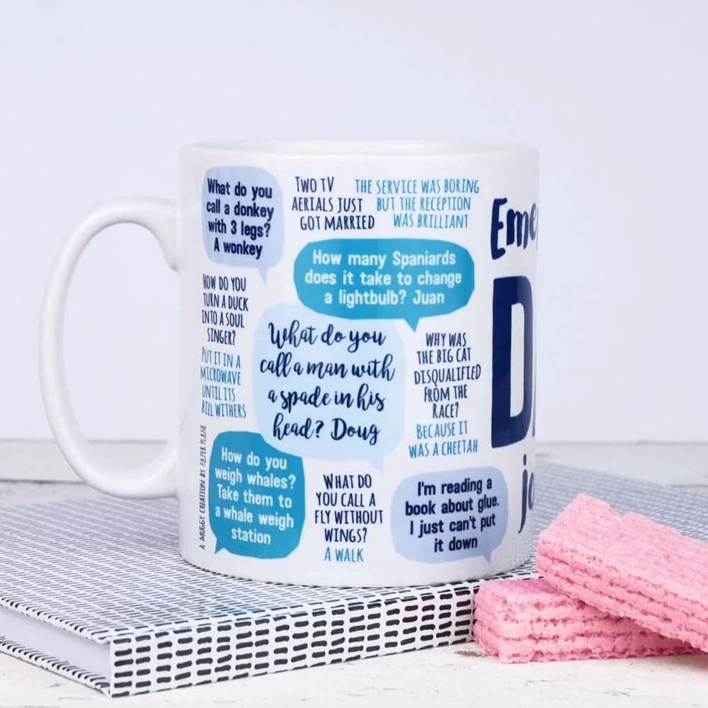 Emergency Dad Jokes Mug