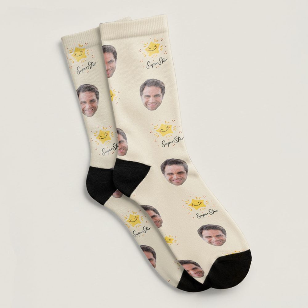 Personalised Face Socks in Different Designs