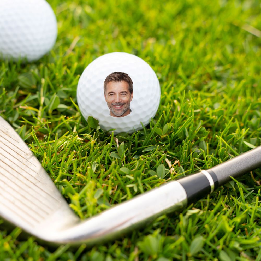 Personalised Golf Balls - Set of 3 - Backroundremove