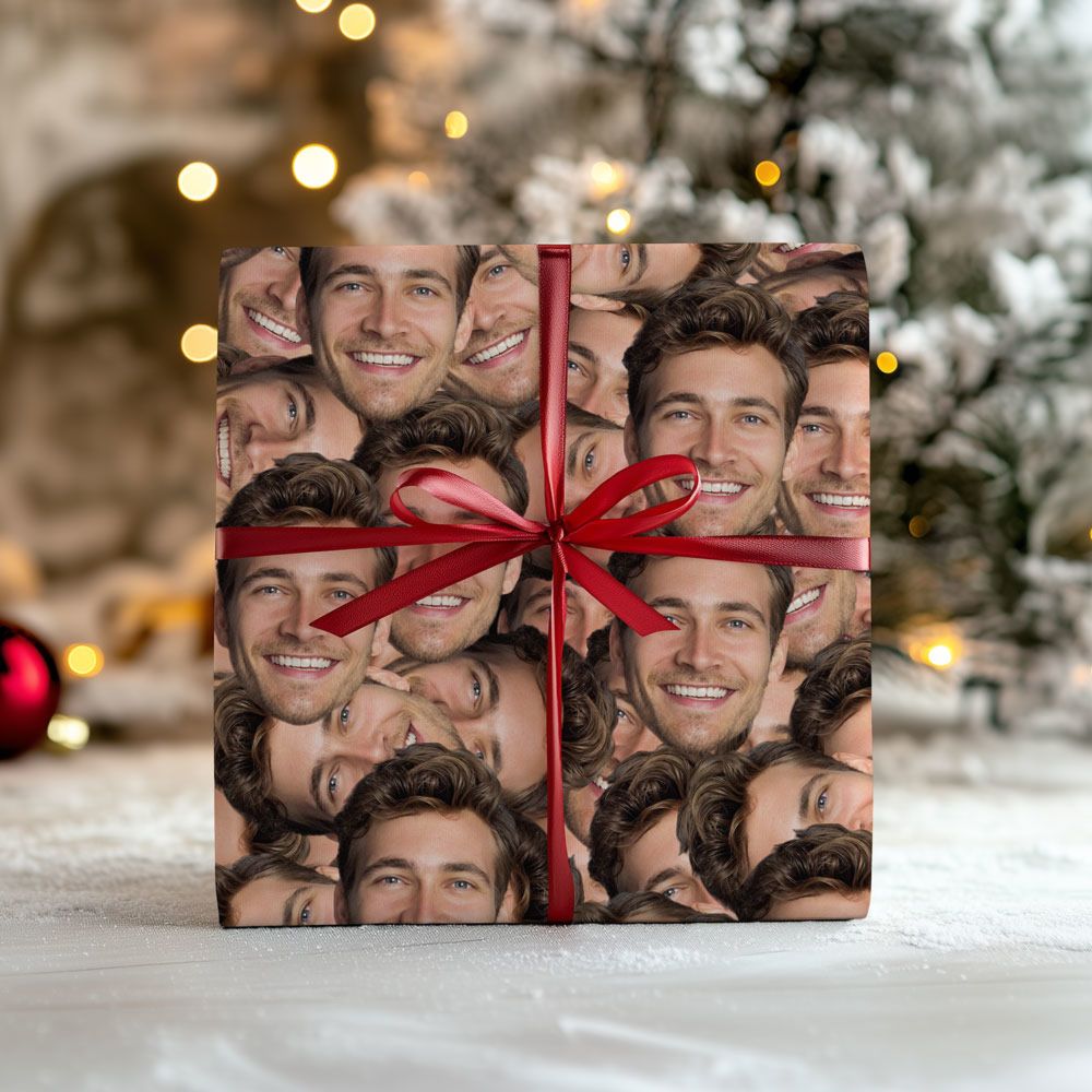 Face Wrap - Personalised Gift Wrap