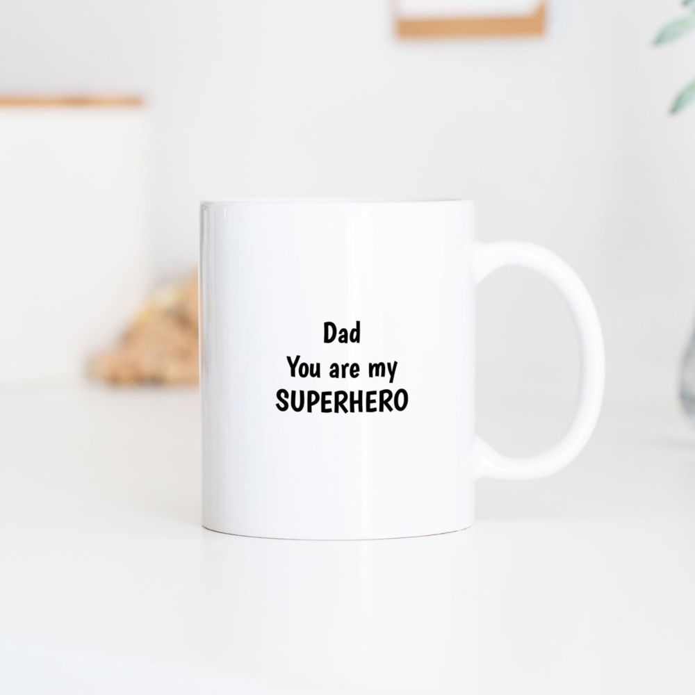 Personalised Superhero Face Mug