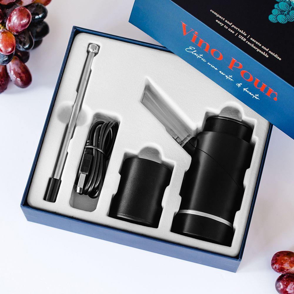 Vino Pour Electric Wine Aerator and Decanter