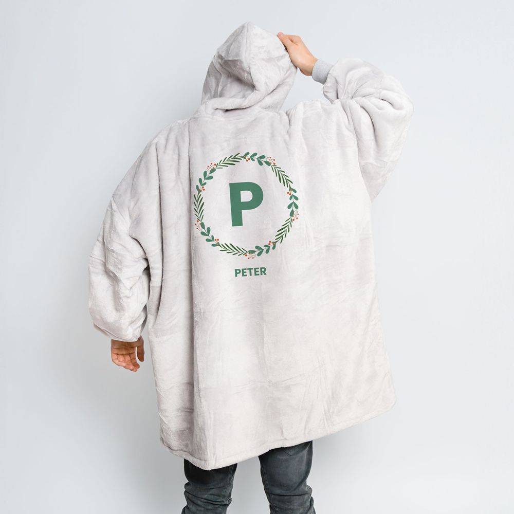 Personalised Christmas Hoodie Blanket