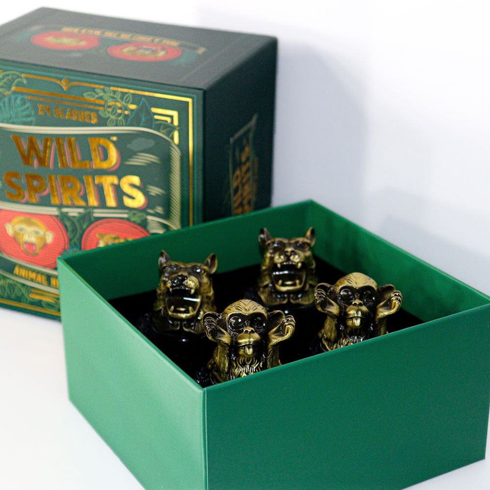 Animal Head Shot Glasses