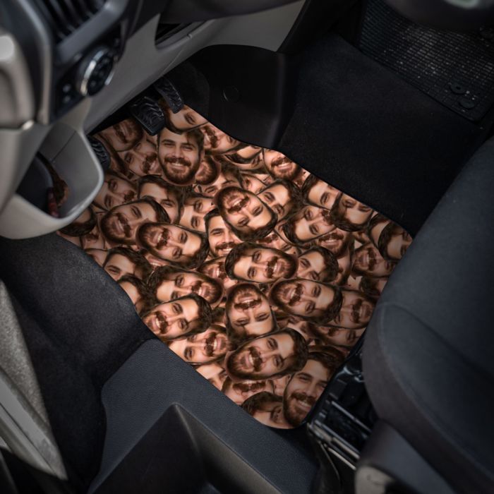 Personalised Face Car Mat