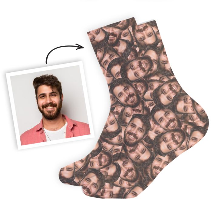 Personalised Face Socks