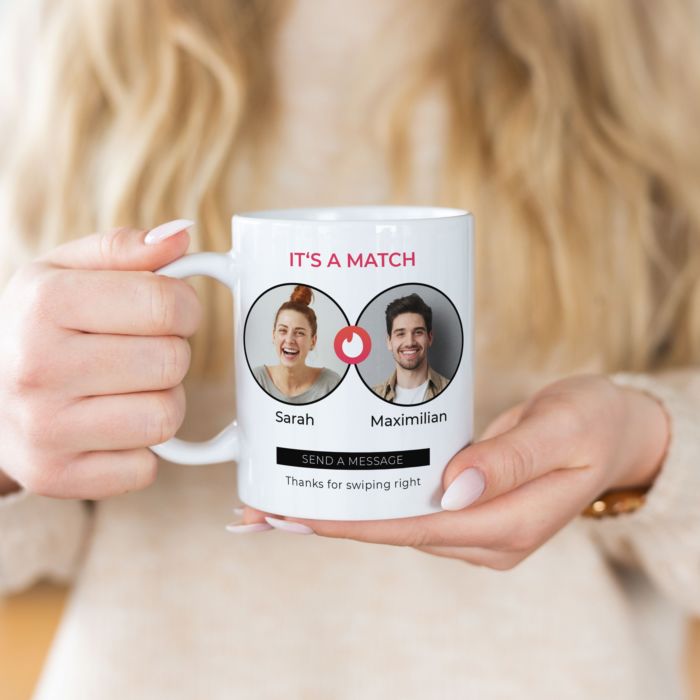 Personalised ‘It’s a Match’ Mug