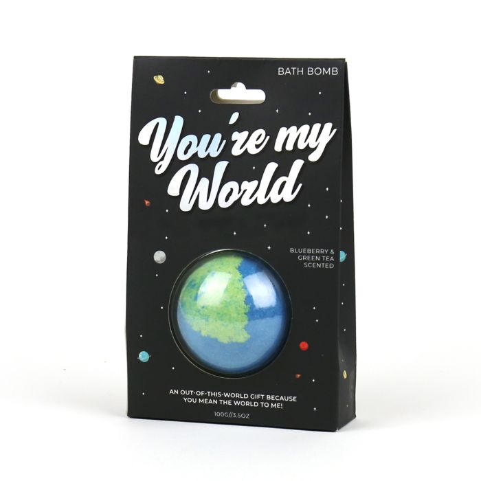 ‘You’re My World’ Bath Bomb