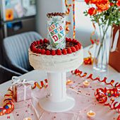 Cake Stand with Pop-Up Gift Box