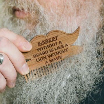 Personalised Beard Comb