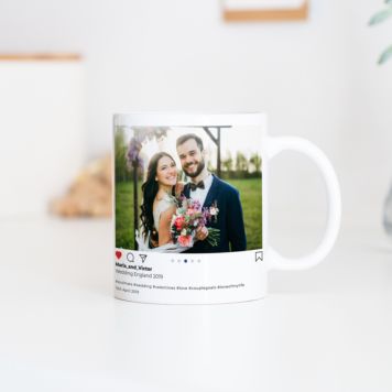 Personalised Instagram-style Mug