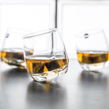 Set of 6 Rocking Whisky Glasses