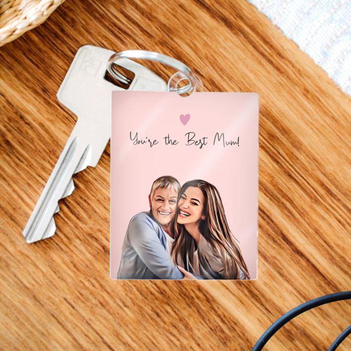 Personalised Toon Yourself Keychain