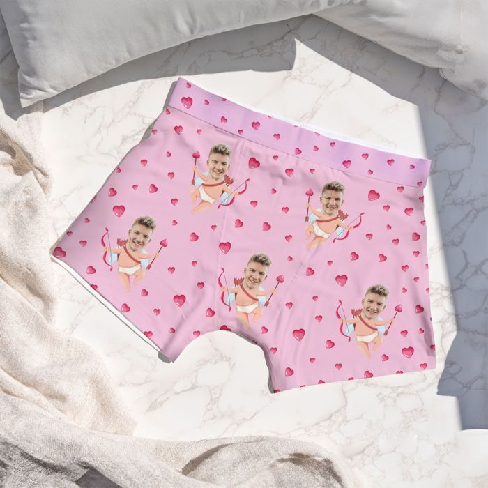 Cupid Face Upload Boxers