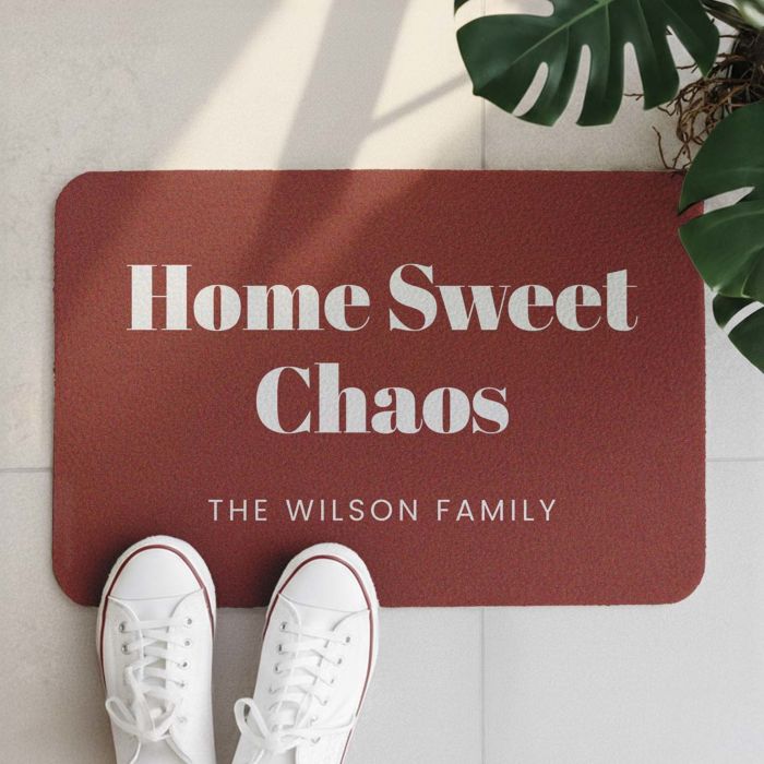 Personalised Doormat with Text