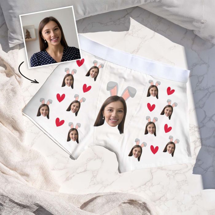 Personalised Bunny Boxers