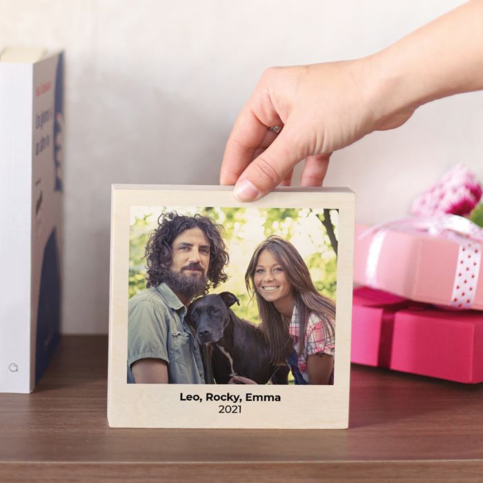 Wooden Photo Block