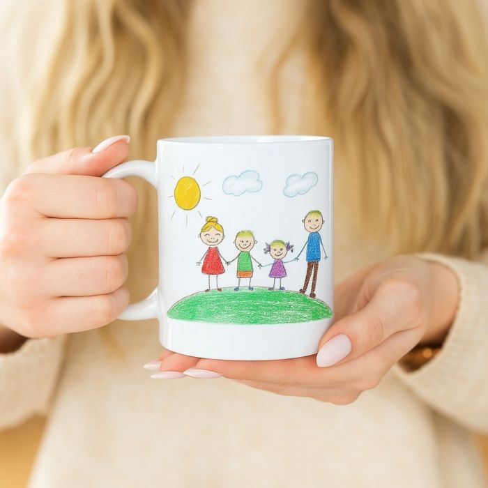 Personalised Drawing Mug