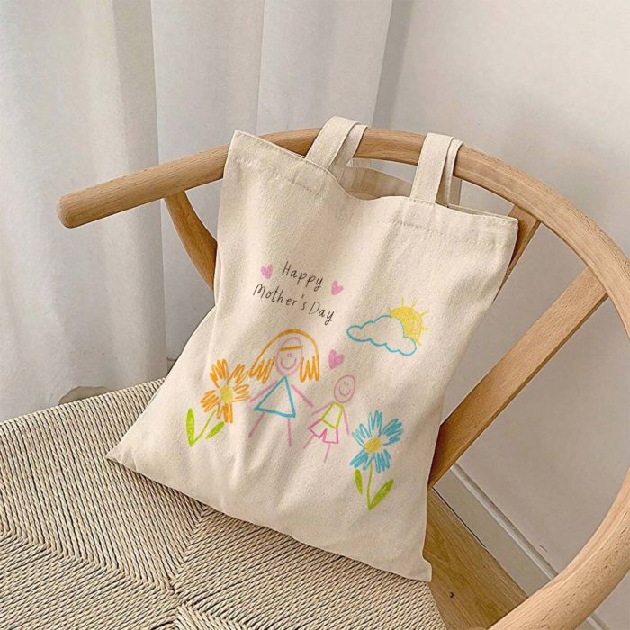 Personalised Drawing Tote Bag