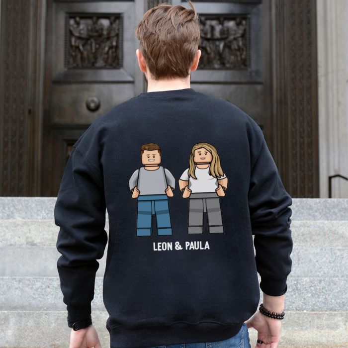 Personalised Sweatshirt With Custom Character