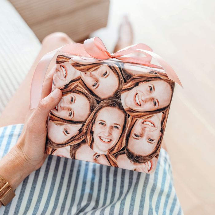 Face Wrap - Personalised Gift Wrap