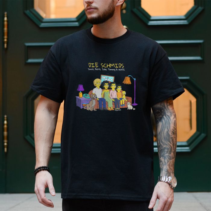 Personalised Animated Family T-Shirt