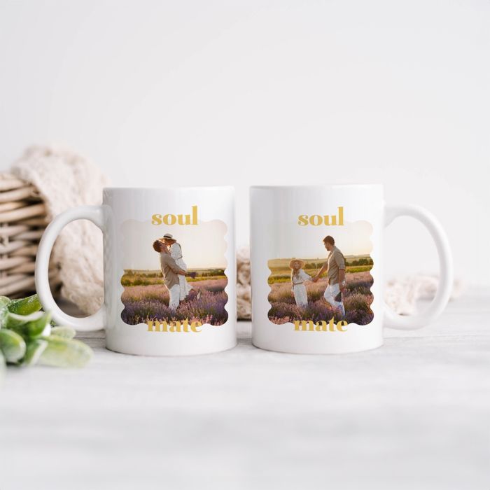Personalised Mug with Photo and Text