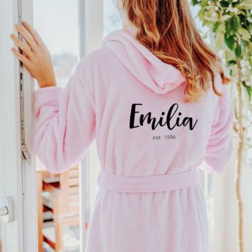Personalised Luxury Bathrobe