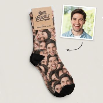 Personalised Face Socks