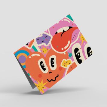 Personalisierbare Geschenkkarte - Design