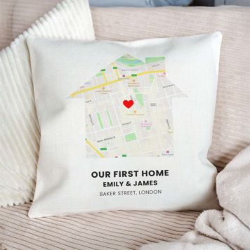 Personalised “Where It All Began” Cushion Cover
