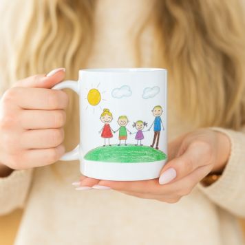 Personalised Drawing Mug